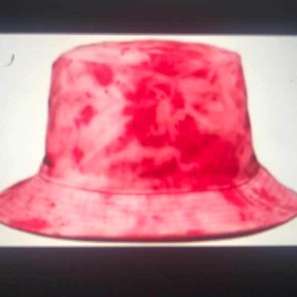 Aqua tie dye bucket hat - Picture 3 of 4